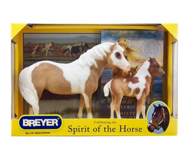 Breyer Misty and Storm Model & Book Set