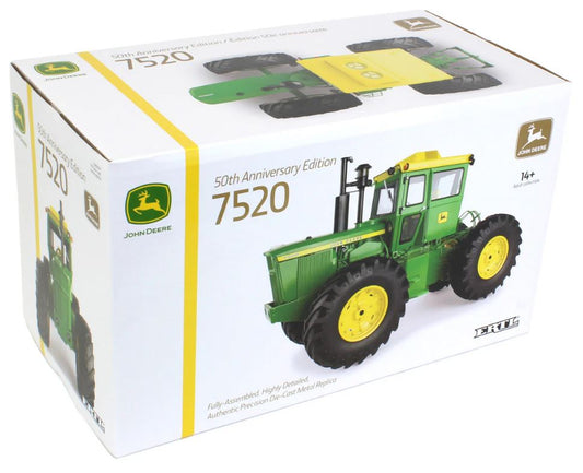 1/16 John Deere 7520 4WD 50th Anniversary Tractor, ERTL Precision Series