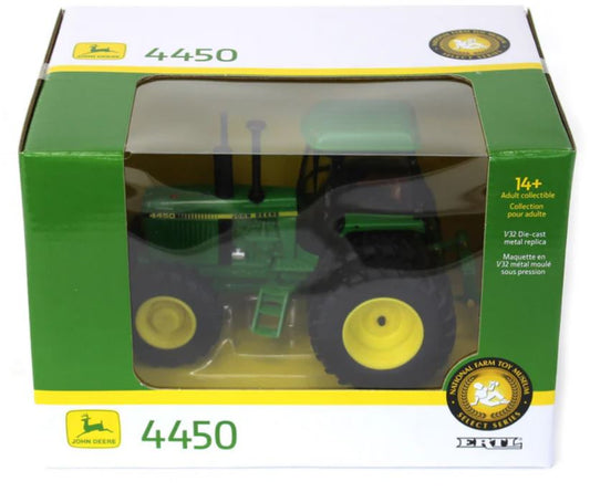 1/32 John Deere 4450 MFWD with Rear Duals, 2023 National Farm Toy Museum Select Series