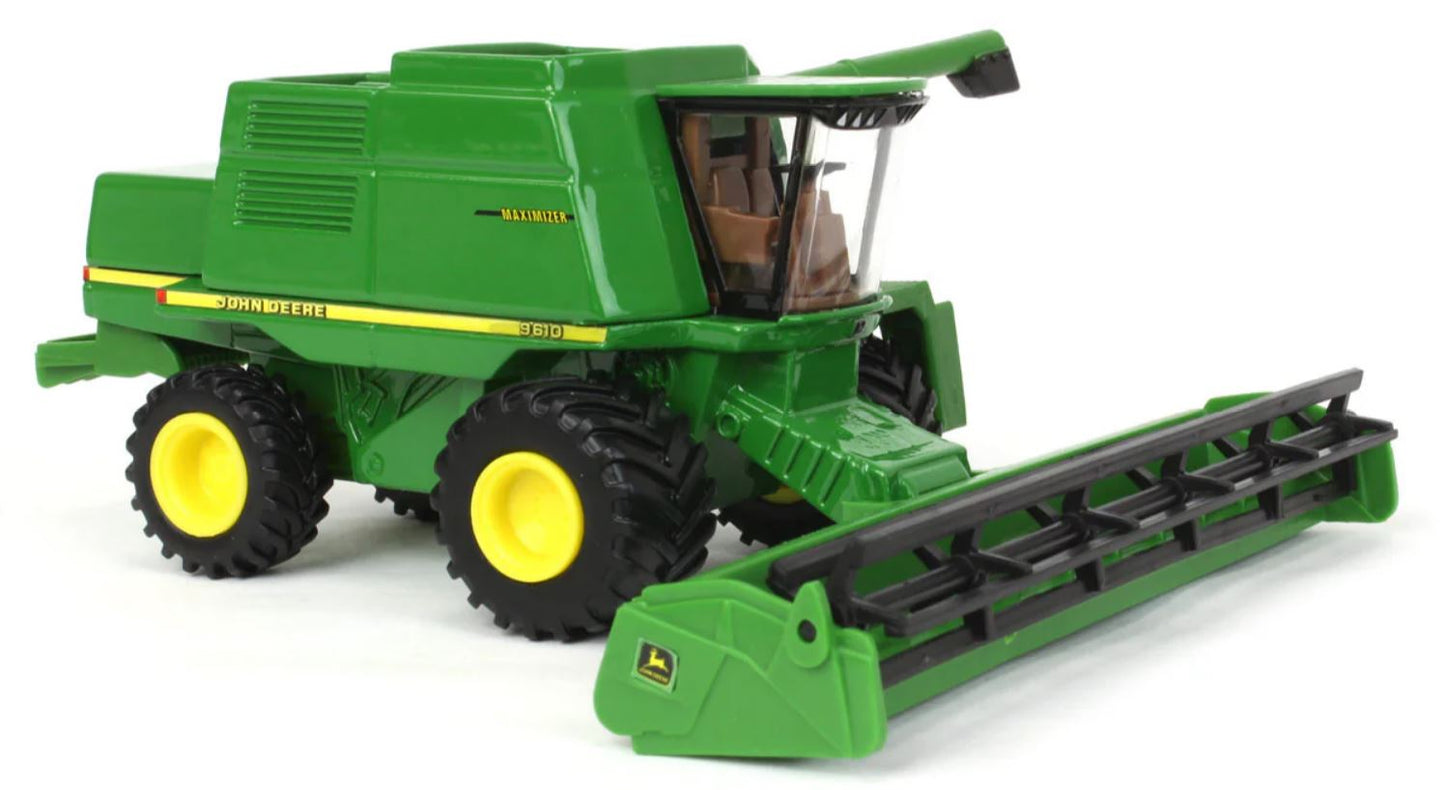 1/64 John Deere 9610 Maximizer Combine w/ Grain & Corn Heads