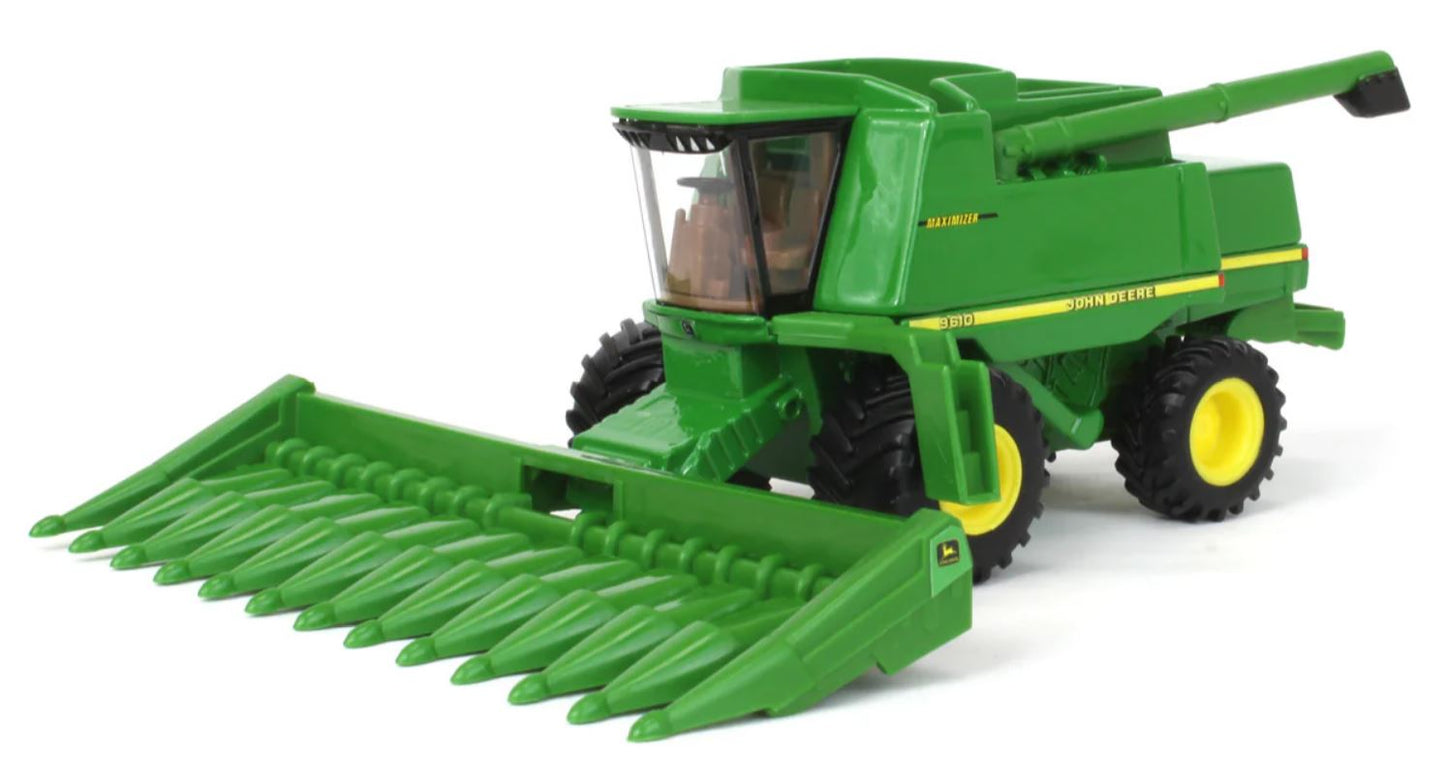 1/64 John Deere 9610 Maximizer Combine w/ Grain & Corn Heads