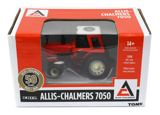 1/64 Collector Edition Allis Chalmers 7050 Maroon Belly 50th Anniversary Tractor by ERTL