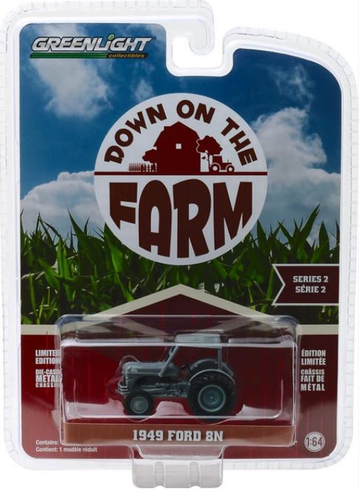 1949 Ford 8N Tractor - Grey with Cab