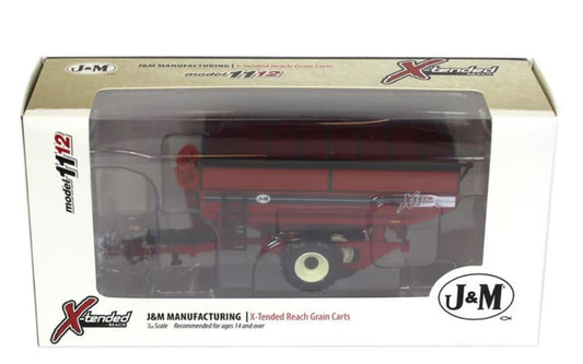 1/64 J&M 1112 X-Tended Reach Grain Cart with Duals
