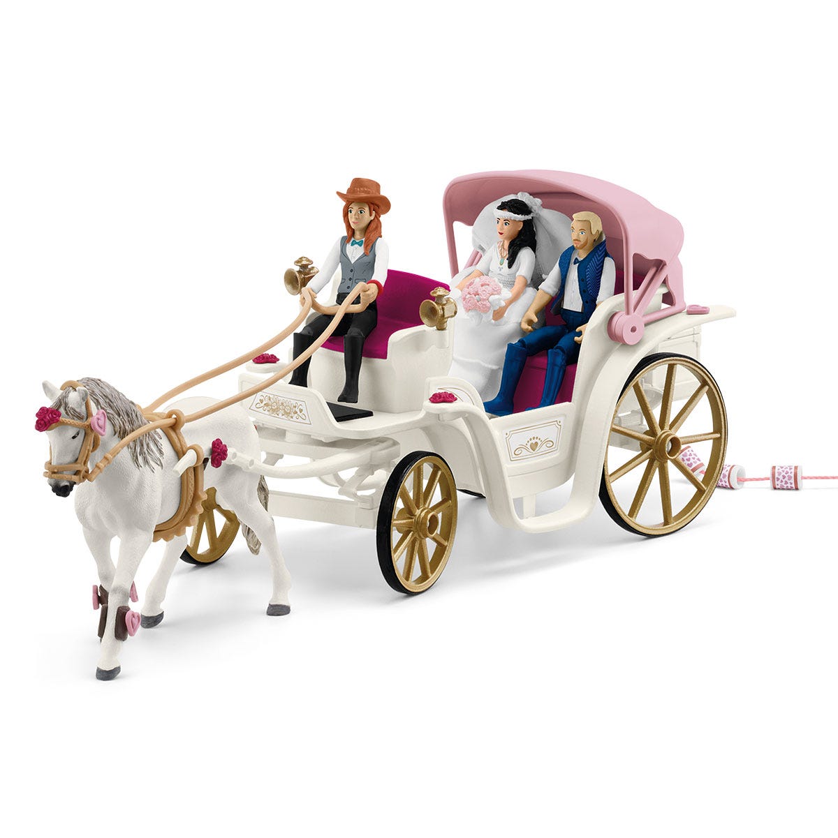 Horse Club Wedding Carriage - 34cm