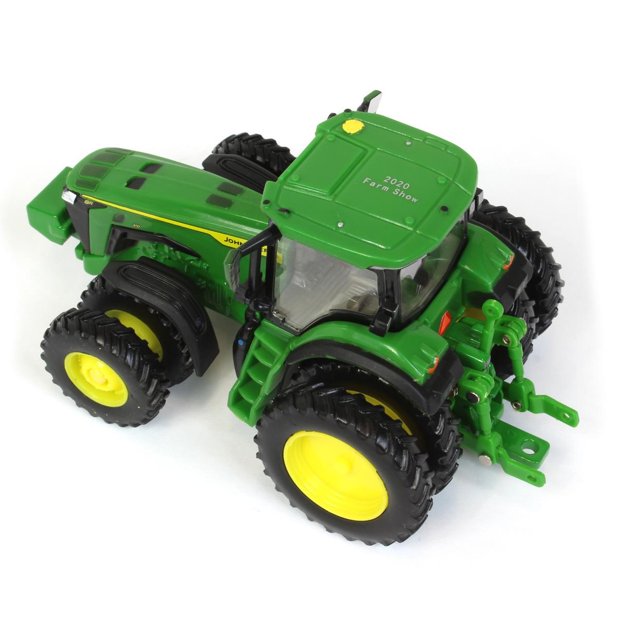 1/64 John Deere 8R 370 With Front & Rear Duals, 2020 Farm Show