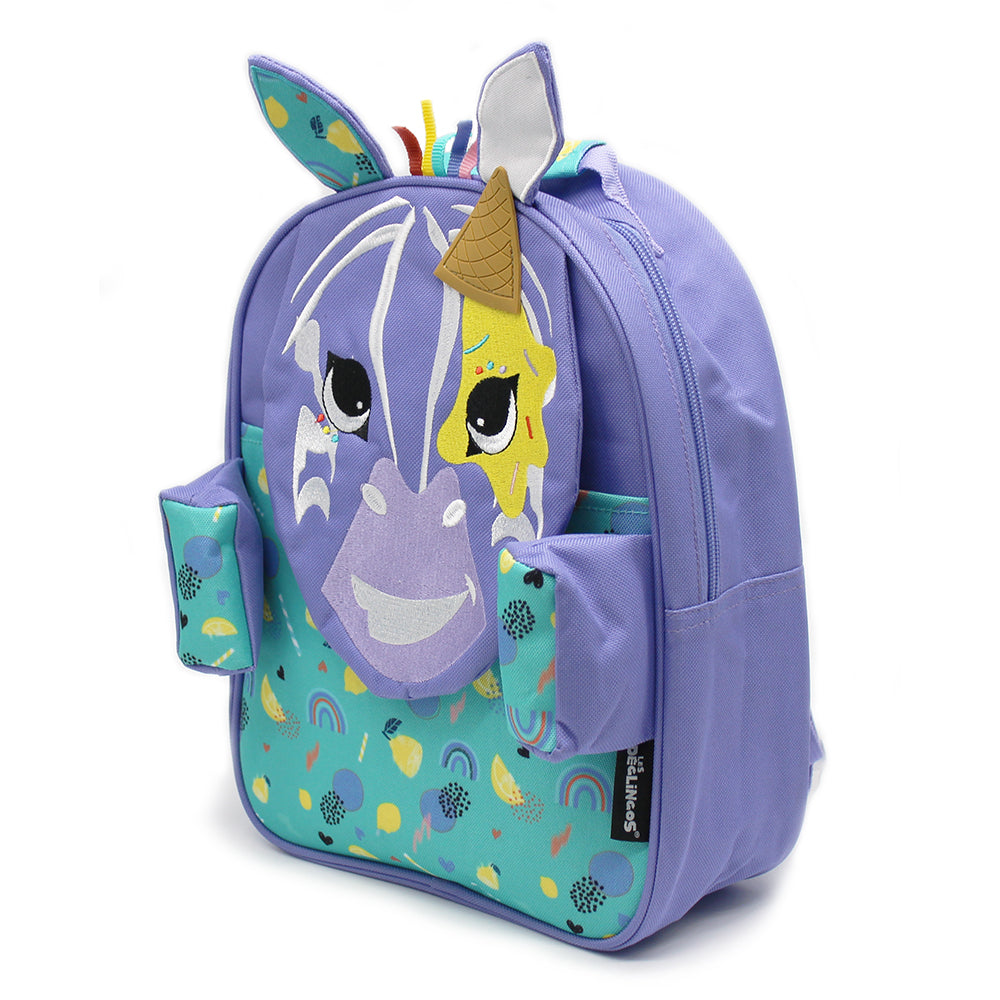 PVC Backpack Kiprokos the Zebra - 32cm