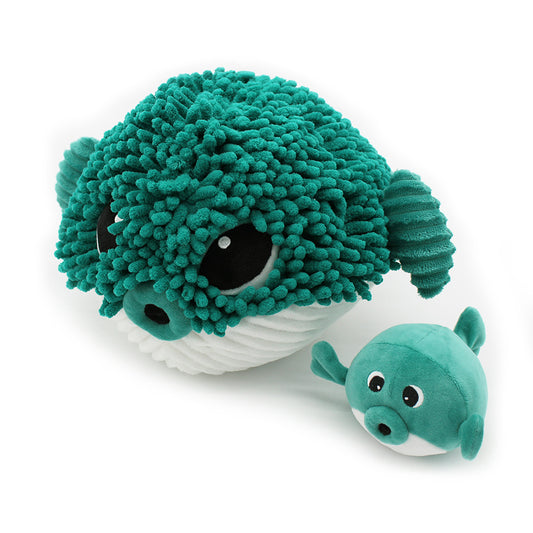 The Blow Fish Mom & Baby - Gobetou 31cm (Asst. Colours Available)