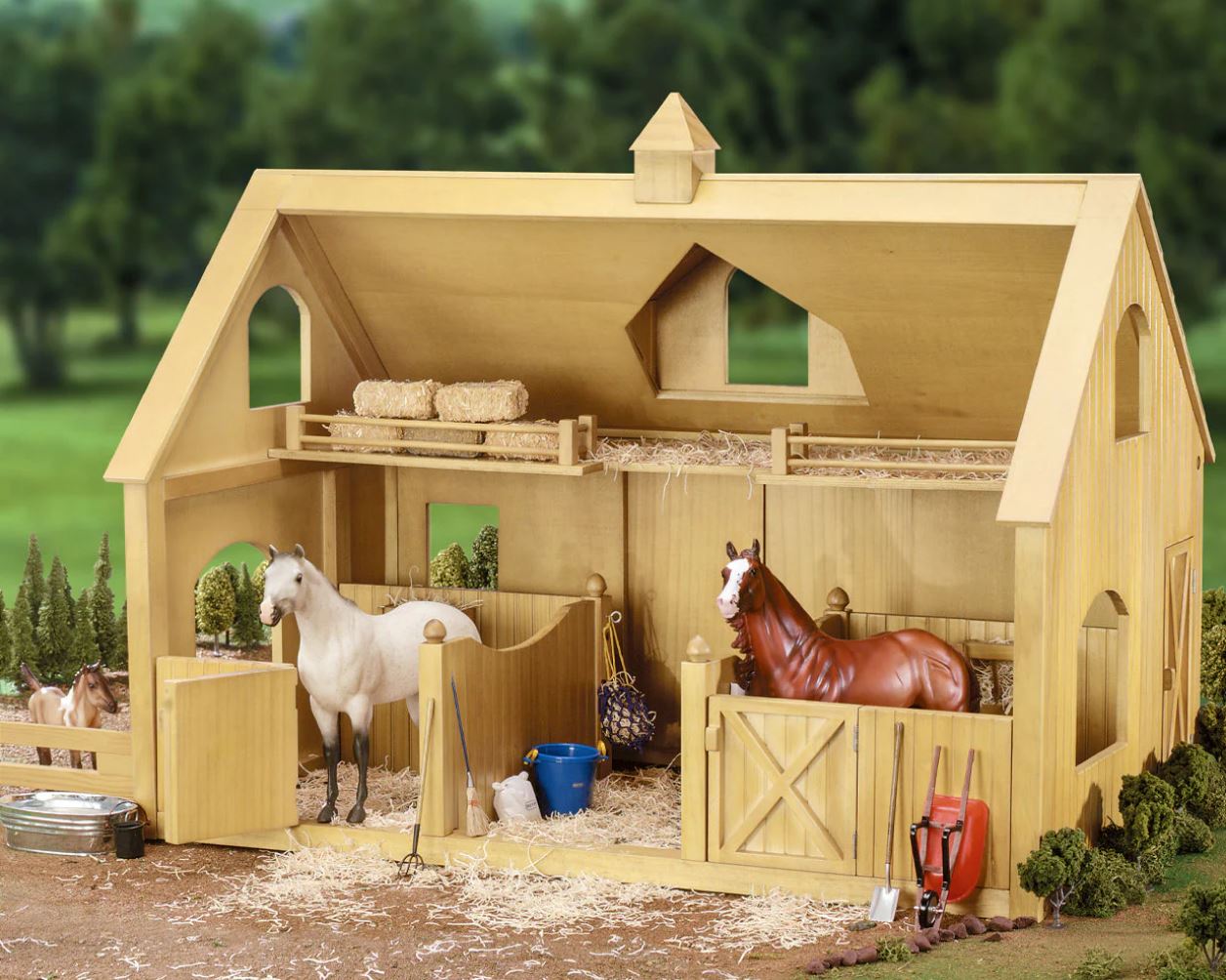Deluxe Wood Barn with Cupola