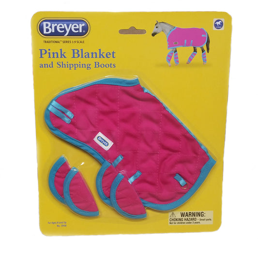 Blanket & Shipping Boots - Hot Pink