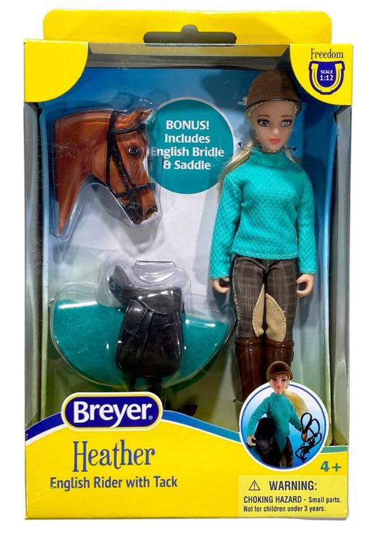 Heather, English Rider with Tack