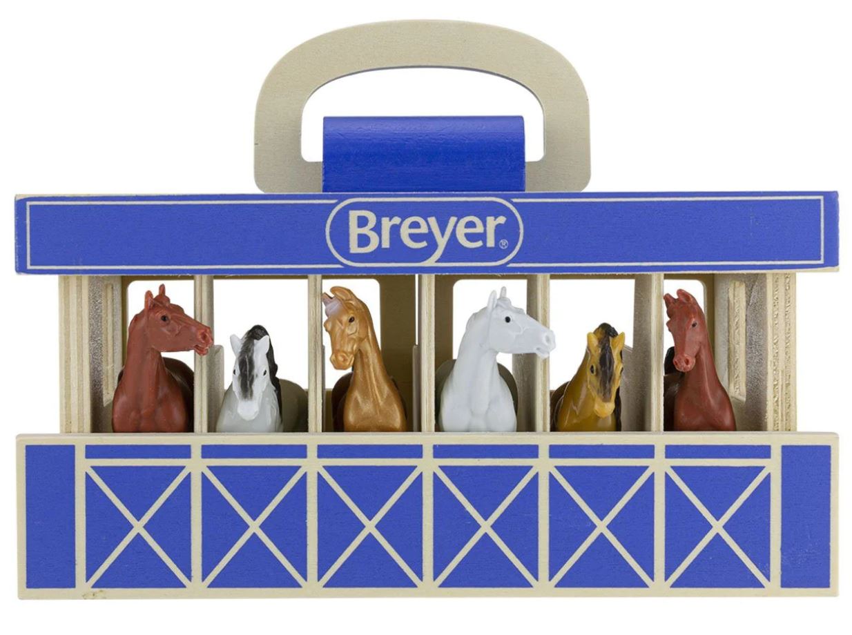Breyer Farms Wooden Stable Playset