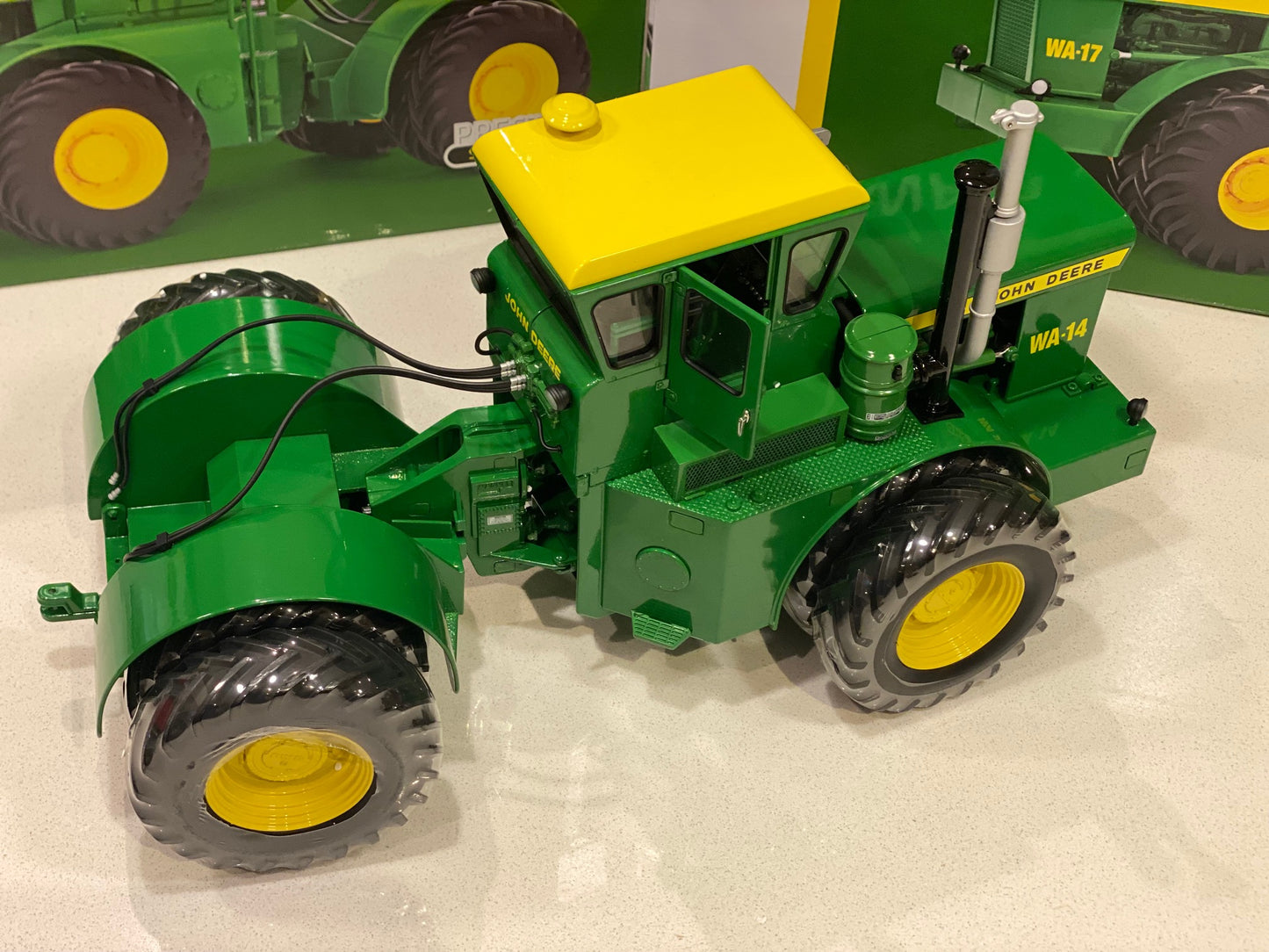 1/16 John Deere WA-14 Tractor & 1/64 Tractor Prestige Edition