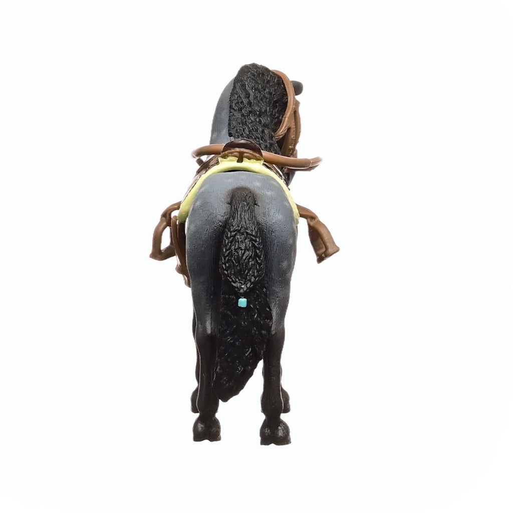 Pura Raza Española Mare with Sadle & Bridle - 12.5cm