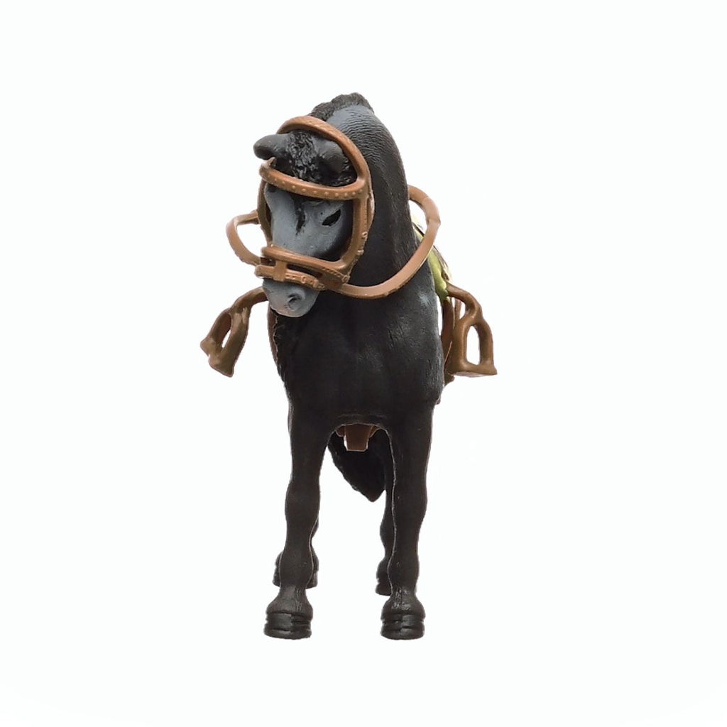 Pura Raza Española Mare with Sadle & Bridle - 12.5cm