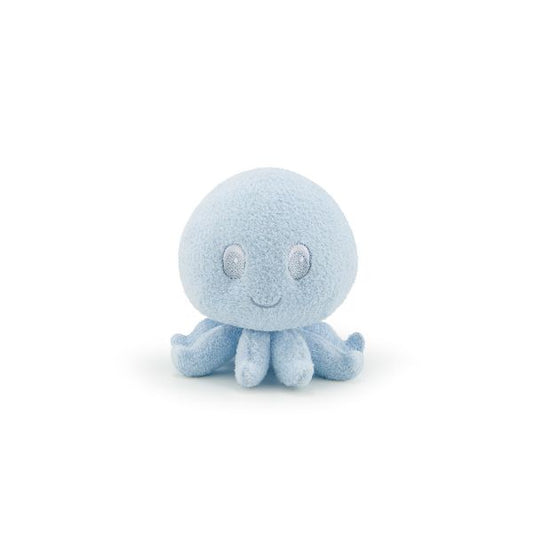 Baby Pastel Plush Rattle Octopus - 10cm