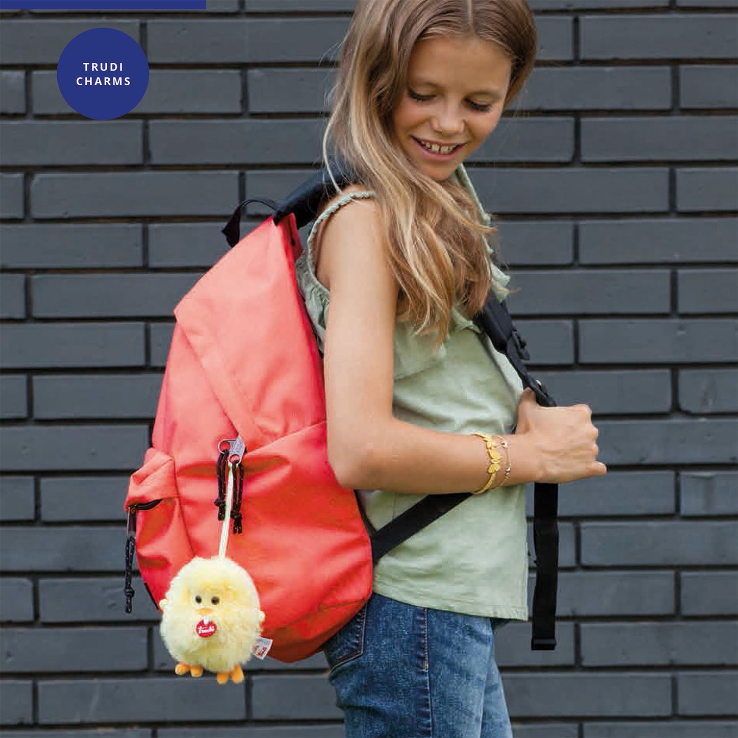 Trudi Bag Charm Chick - 12cm