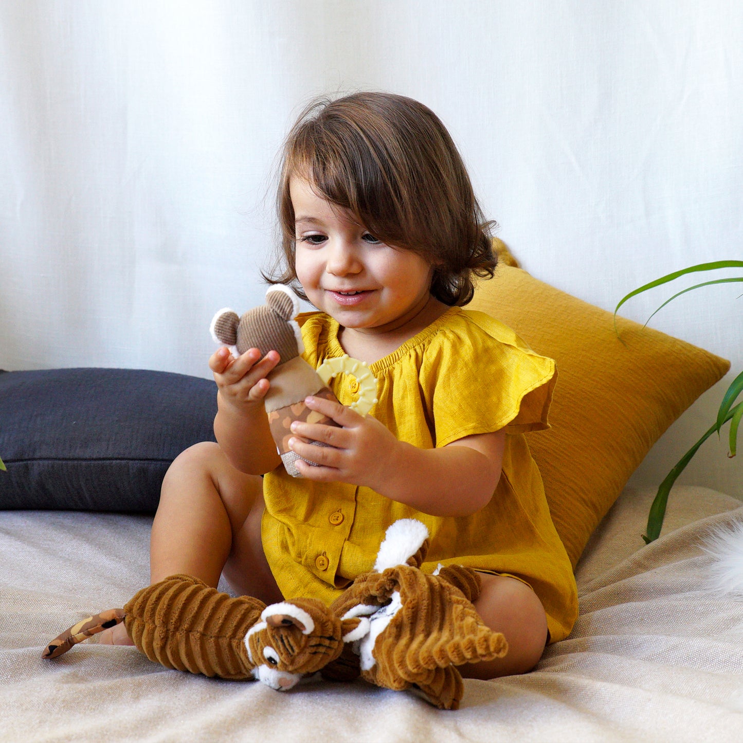 Teething Ring Plush Speculos the Tiger