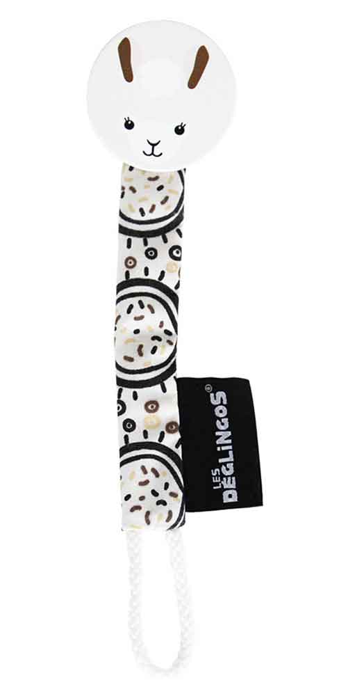 Pacifier Clip Muchachos the Llama