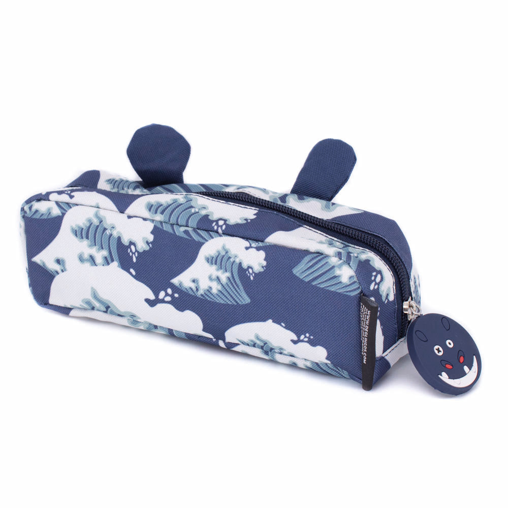 1 Zip Pencil Case Hippipos the Hippo Face
