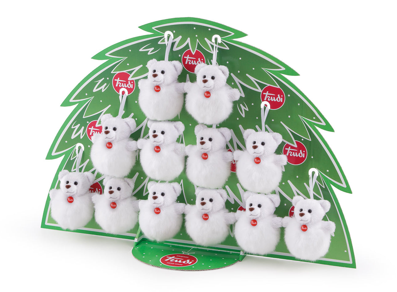 Christmas Bear Tree Decoration Bauble / Charm - 10cm