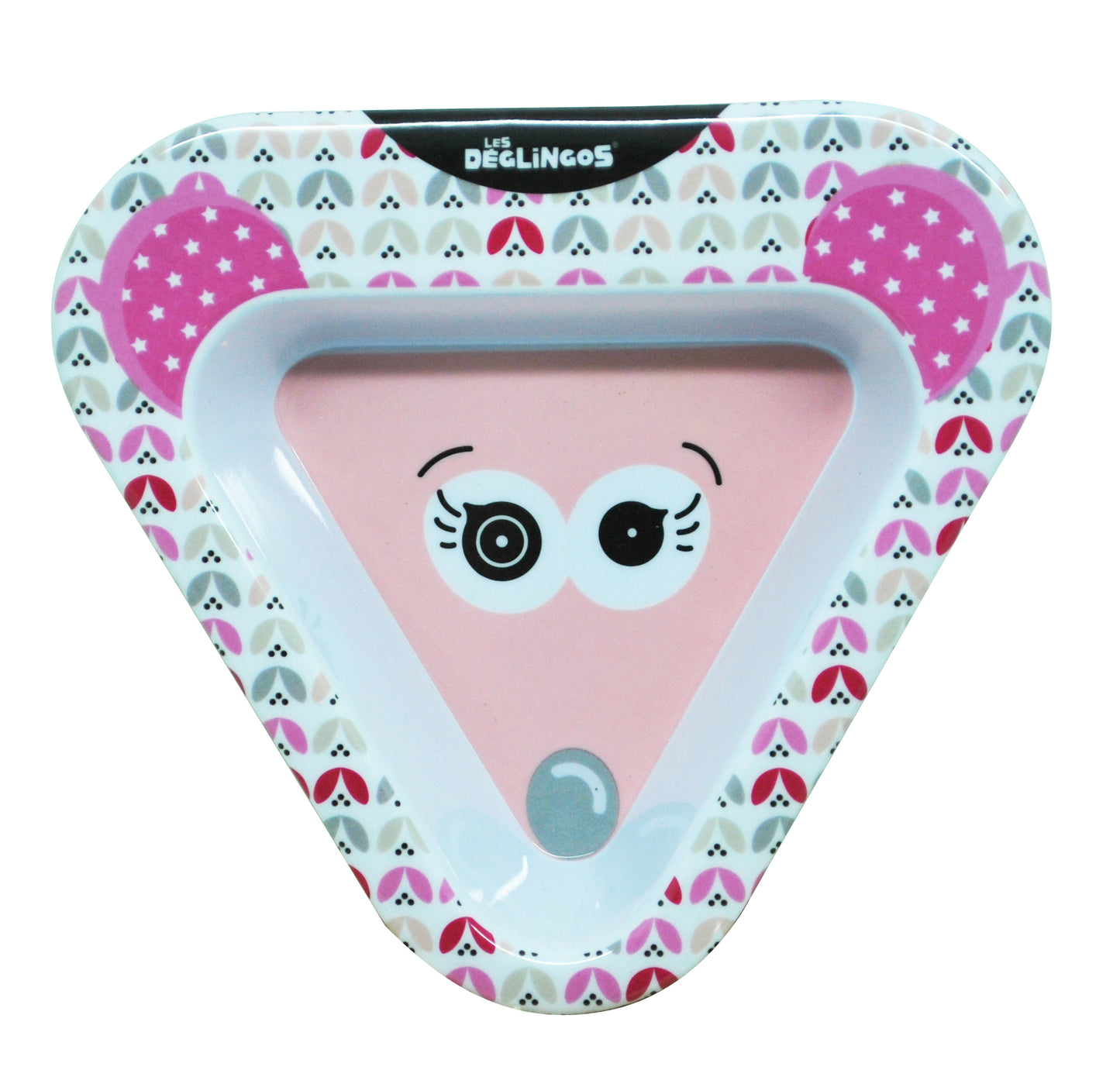 Melamine Set Coquelicos the Mouse