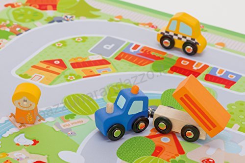 Sevi Wooden Mini Taxi Cab - 7cm