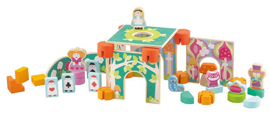 Sevi Wooden Construction Set “Sevi Magic Land” - 40 pieces