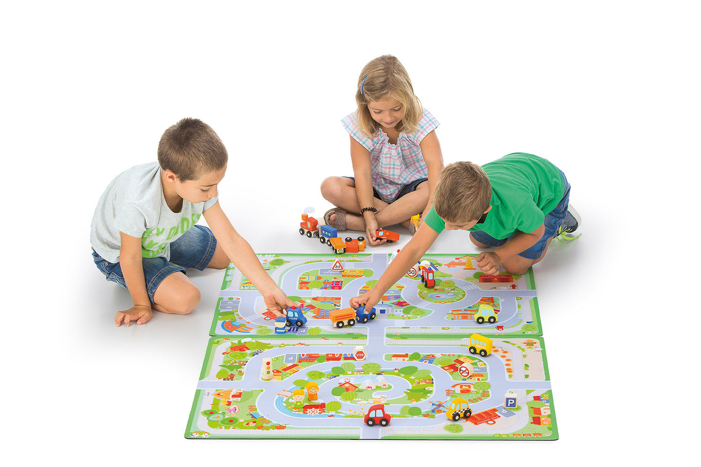 Sevi Wooden Mini Fire Engine - 7cm