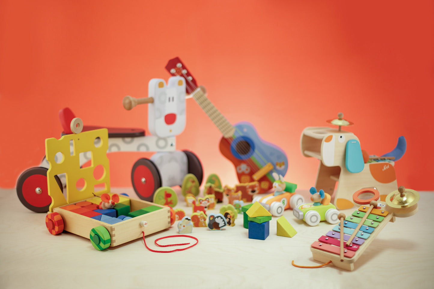 Sevi Metal Xylophone with activities Mouse - 29cm