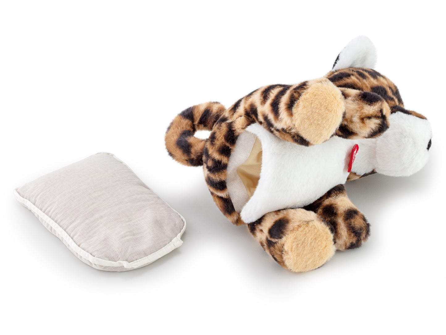 Scalda Sogni Leopard Puppet & Microwaveable Warmer - 27cm