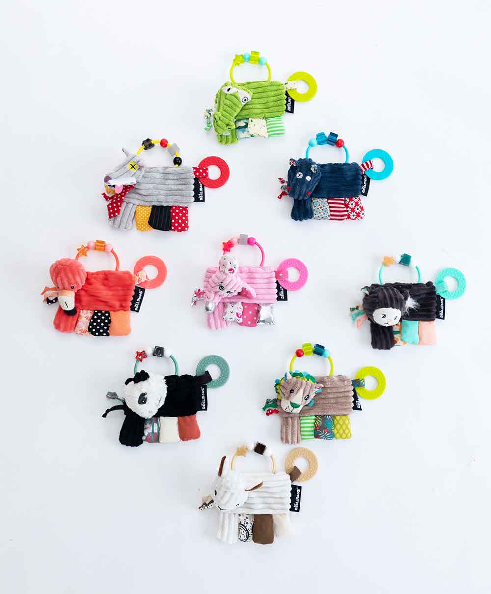 Activity Rattle and Teether Jélékros the Lion