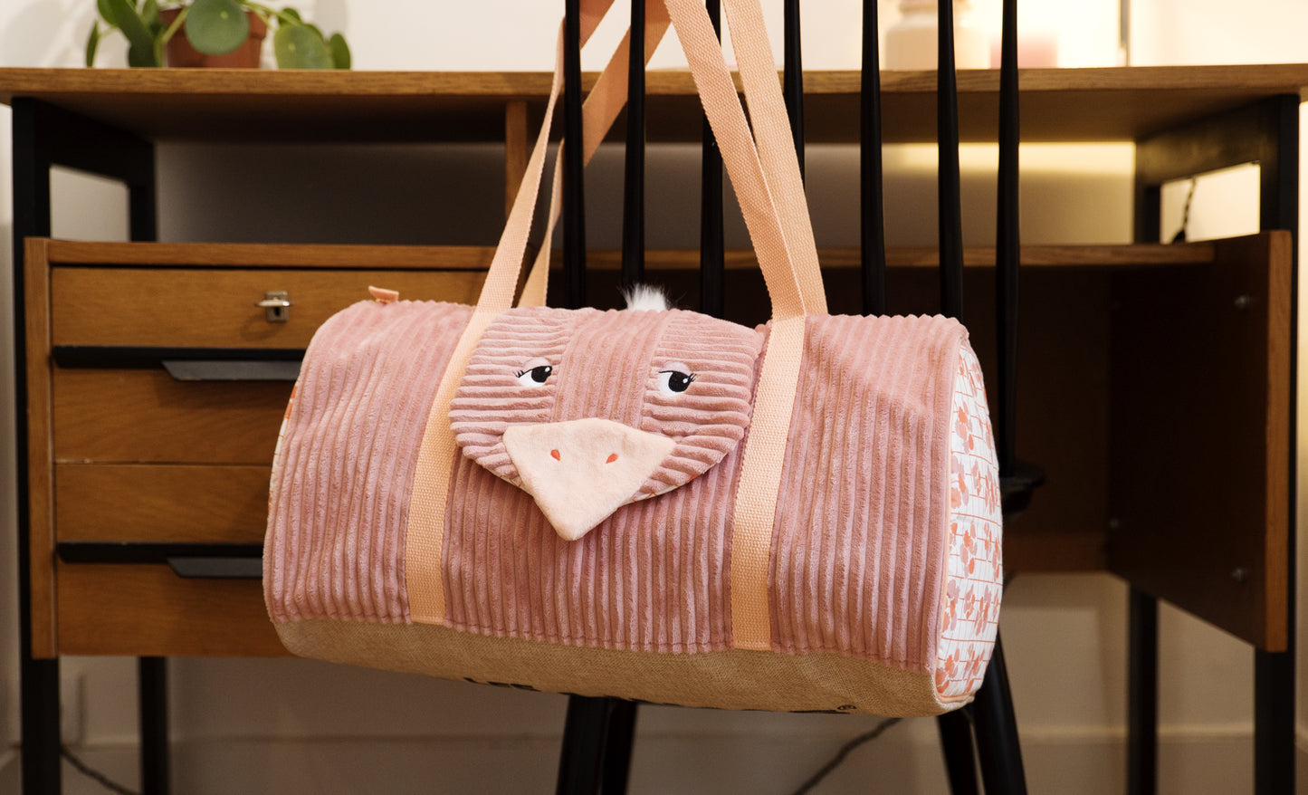 Weekend Travel Bag Pomelos the Ostrich