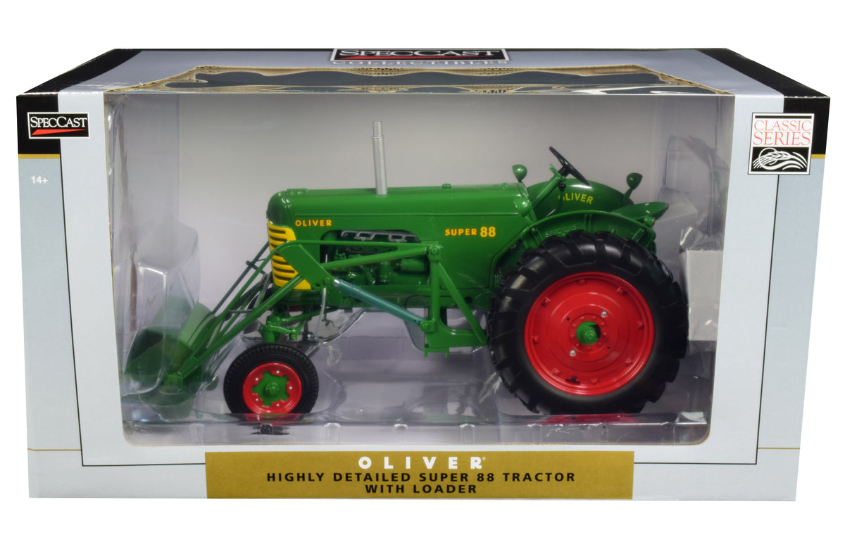 1/16 Oliver Super 88 Tractor with Loader