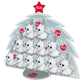 Celebration Sweet Collectable Santa Clause Christmas Tree Decoration / Charm - 9cm