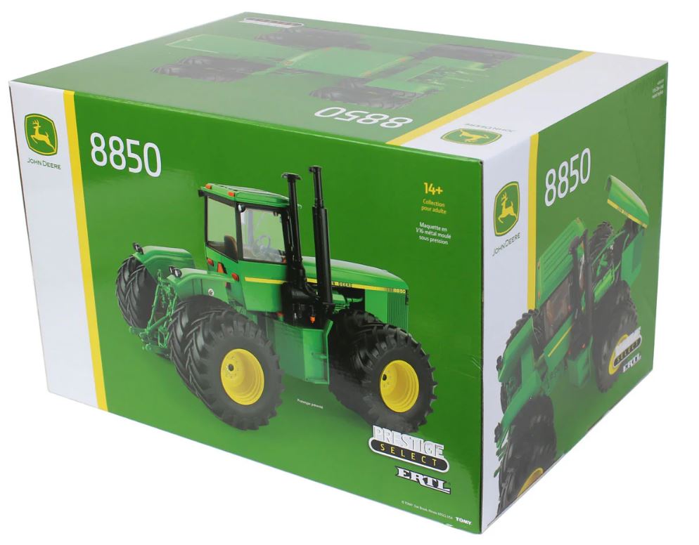 1/16 John Deere 8850 4WD with Front & Rear Duals, ERTL Prestige Select #3