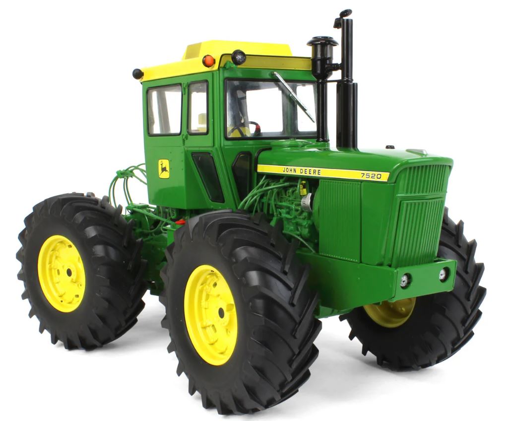 1/16 John Deere 7520 4WD 50th Anniversary Tractor, ERTL Precision Series
