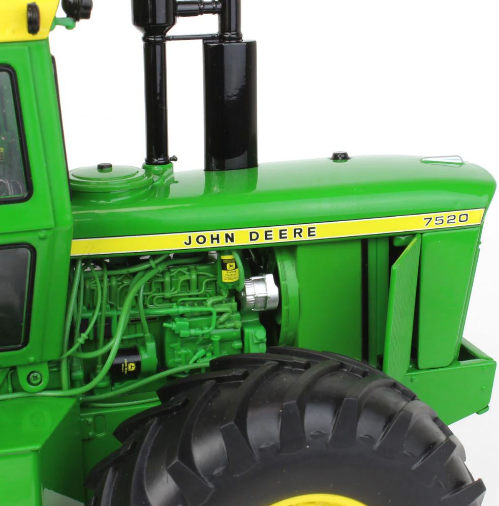 1/16 John Deere 7520 4WD 50th Anniversary Tractor, ERTL Precision Series