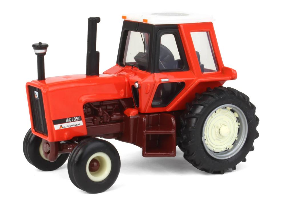 1/64 Collector Edition Allis Chalmers 7050 Maroon Belly 50th Anniversary Tractor by ERTL