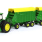 1/64 John Deere 7290R with 2 Tandem Forage Wagons