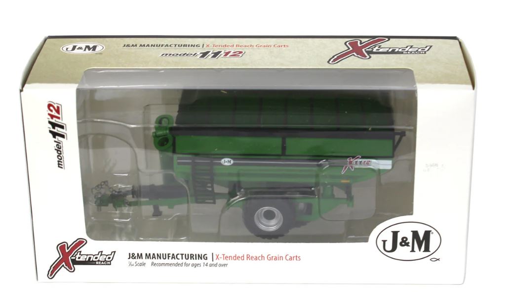 1/64 J&M 1112 X-Tended Reach Grain Cart with Duals