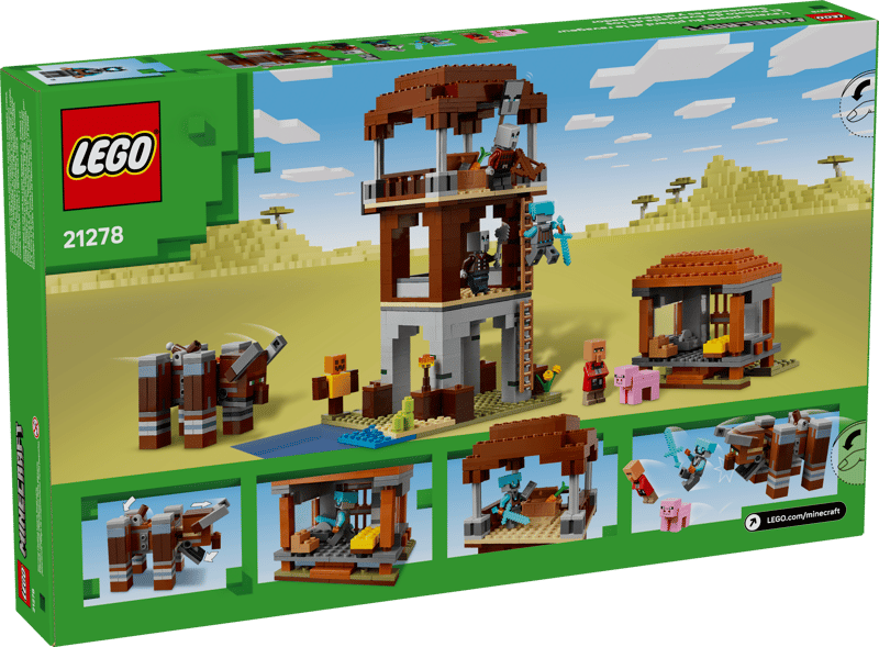 The Pillager Outpost and Ravager