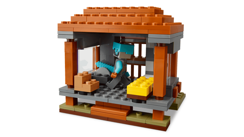 The Pillager Outpost and Ravager