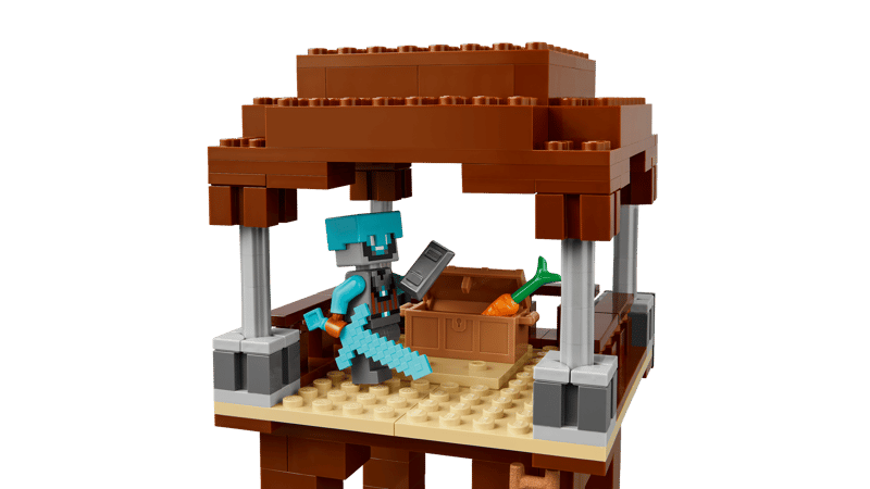 The Pillager Outpost and Ravager
