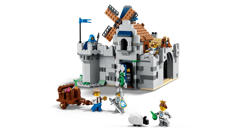 3-in-1 Medieval Horse Knight Castle