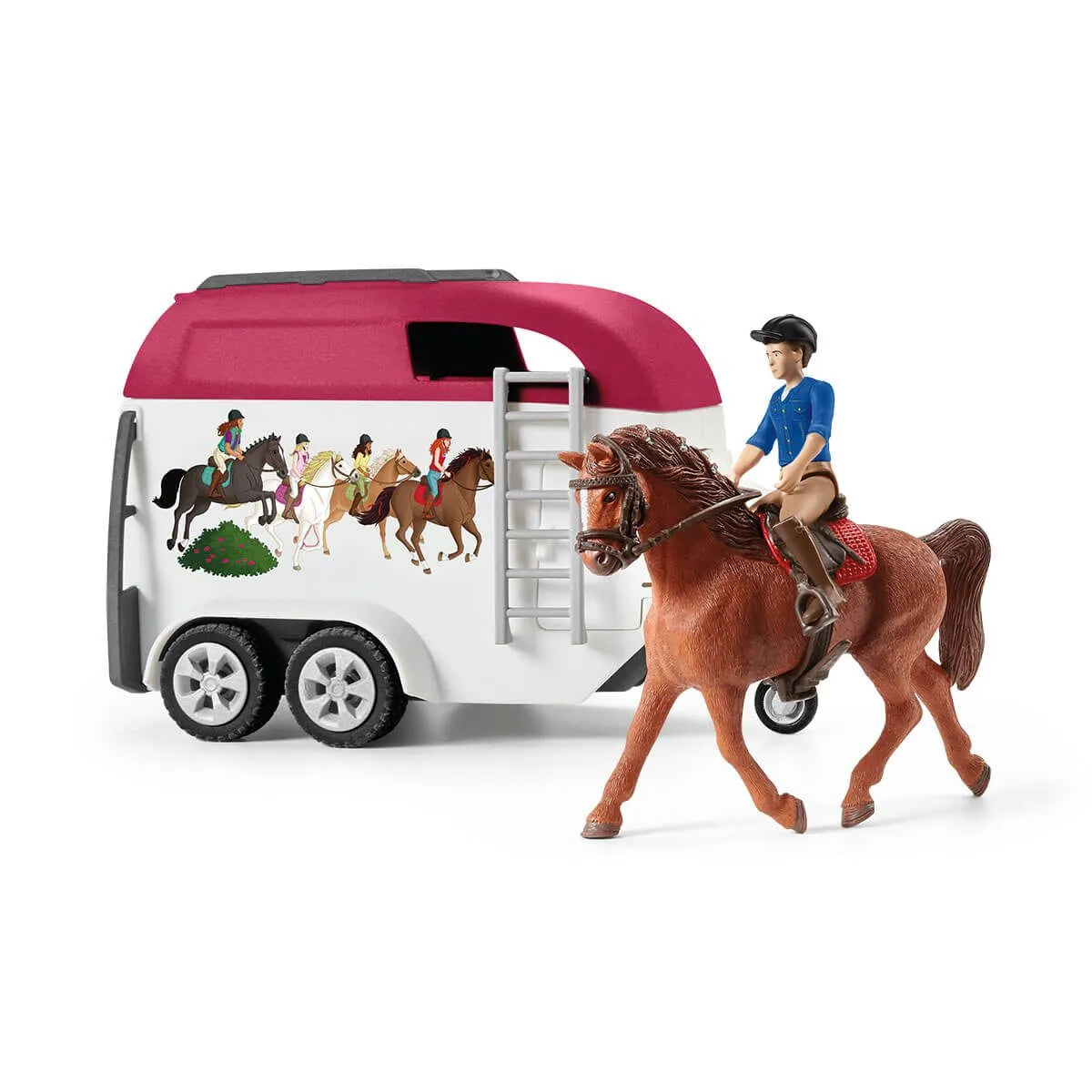 Horse Adventures with Car and Trailer - 18 Pieces