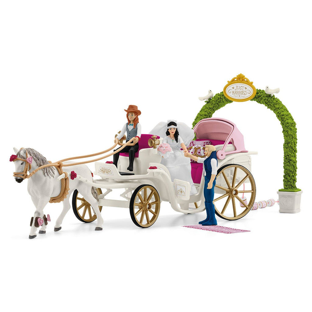 Horse Club Wedding Carriage - 34cm