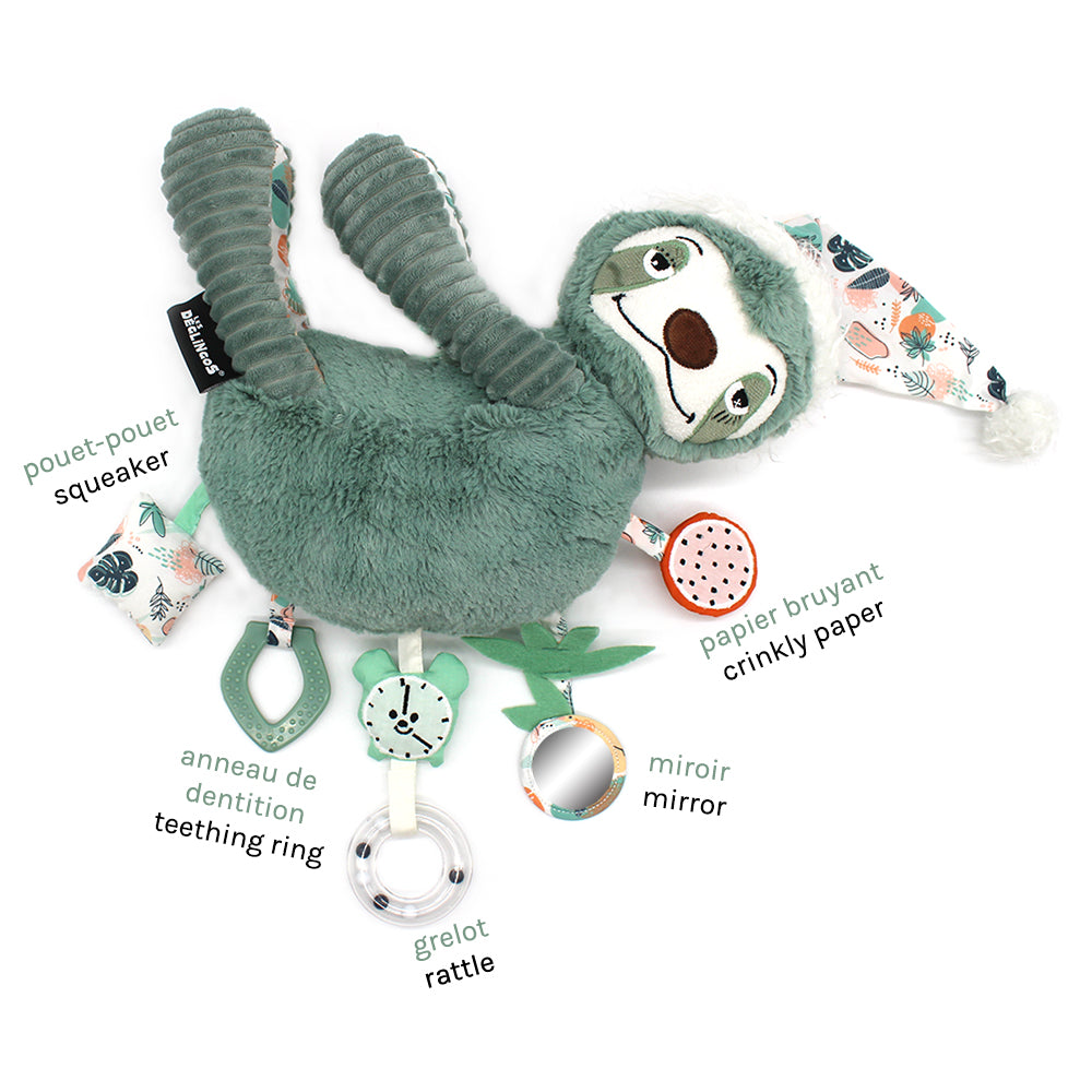 Activity Panel Chillos the Sloth - 42cm