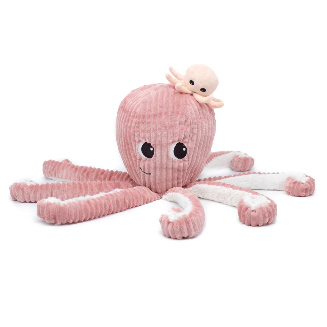 The Octopus Mom & Baby - La Pieuvre 45cm (Asst. Colours Available)