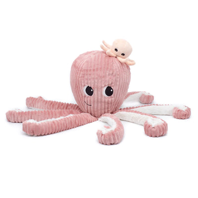 The Octopus Mom & Baby - La Pieuvre 45cm (Asst. Colours Available)